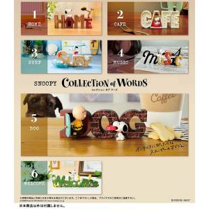 Peanuts: SNOOPY COLLECTION of WORDS (6 Packs Box) [Re-Ment]