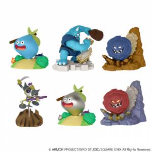 Dragon Quest: 3D Monster Encyclopedia Figure - Slime Appearing Part - 6Pack BOX [Square Enix]