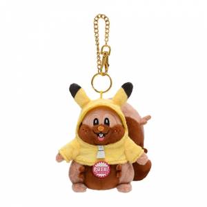 Pokemon Plush: KeyChain Greedent - Pikachoose - Limited Edition [The Pokémon Company]