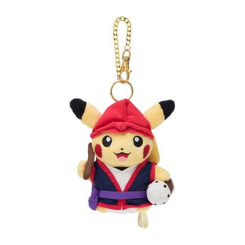 Pokemon Keychain: Pokémon Center Okinawa - Pikachu Eisa (Limited Edition) [The Pokémon Company]