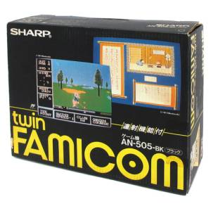 Twin Famicom Black AN-505-BK [Occasion BE]