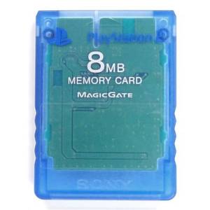 Memory Card 8MB - Island Blue [PS2 - Occasion / Loose]