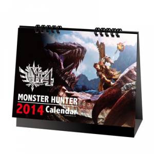 Monster Hunter 4 - Desk Calender 2014 [Goods]
