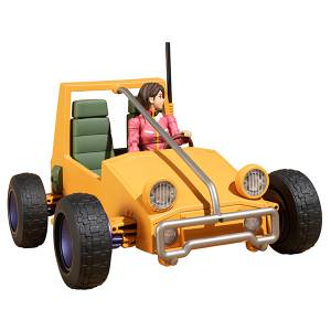 G.M.G: Mobile Suit Gundam - Earth Federation Forces 08 V-SP Buggy & Soldier Set 1/18 [MegaHouse]