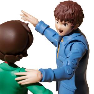 G.M.G: Mobile Suit Gundam - Earth Federation Forces 07 - Frau Bow & Amuro Ray 1/18 [MegaHouse]