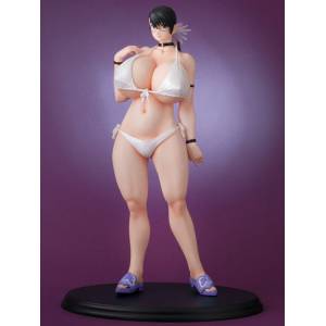 Queen's Blade - Weapon Merchant Cattleya White Swimsuit Ver. 2 [Daiki Kogyo]