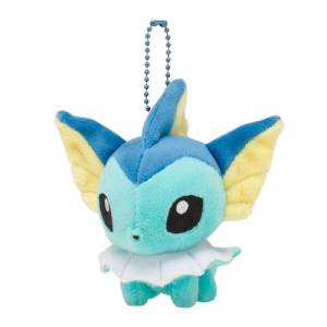PELUCHE POKÉMON: KeyChain Vaporeon - Pokémon Dolls - Limited Edition [The Pokémon Company]