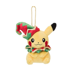 Pokemon Plush: Keychain Pikachu - Pokémon Christmas Toy Factory - Limited Edition [The Pokémon Company]