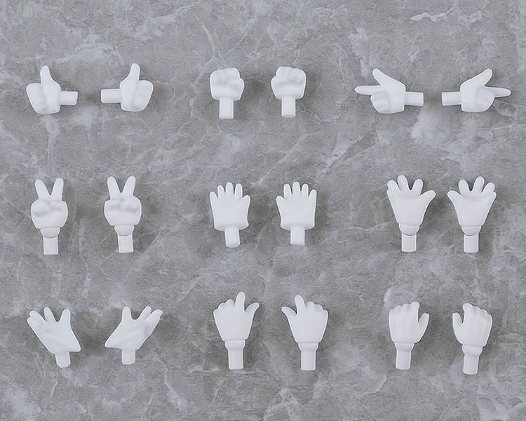 Nendoroid Doll: Wrist Parts Set Gloves Ver. (White color ver.) [Good Smile Company]
