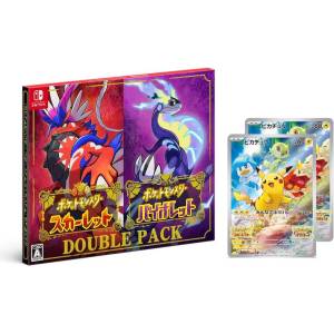 (Nintendo Switch ver.) Pokemon Scarlet & Violet - Double Pack + Bonus Card (Multi Language)