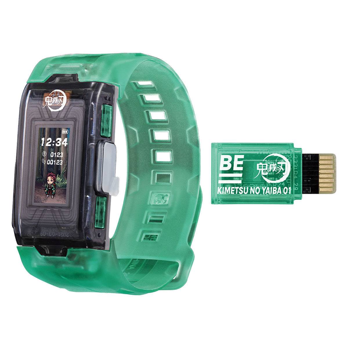 Vital Bracelet BE: Fitness Tracker - Kimetsu no Yaiba Special set (LIMITED EDITION) [Bandai]