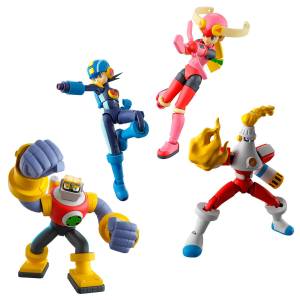 SMP: Rockman Exe - Kit-Makes-Poses 1 - 4PACK BOX (Candy Toys) [Bandai]