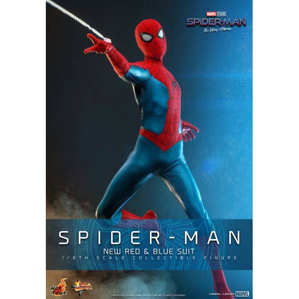 Movie Masterpiece: Spider-Man No Way Home - Spider-Man 1/6 (new Red & Blue  Suit) 