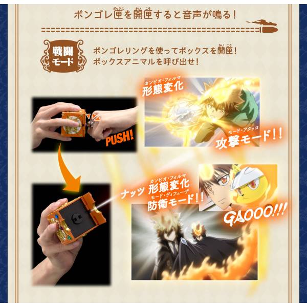 オーケストラ セット CCG リボーン REBORN Katekyo Hitman REBORN: Special Memorize - Vongole Box