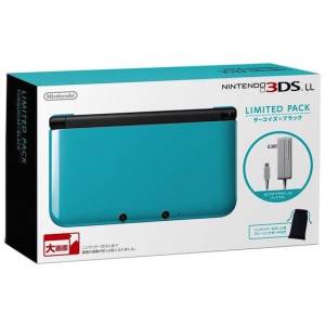 Nintendo 3DS LL / XL - Turquoise x Black [Used Good Condition]