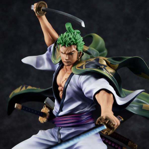 Zoro Roronoa figure one piece Ver Wano Kuni- Banpresto -Sua loja