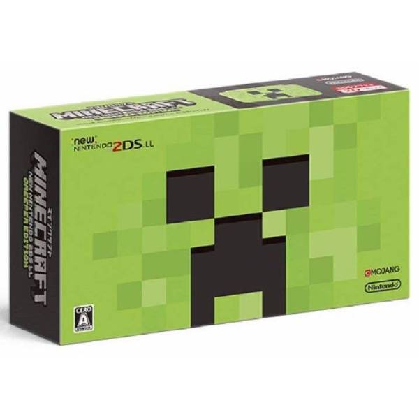 Buy New Nintendo 2DS Minecraft Creeper Edition - Used Good Condition (3DS Japanese import) - nin-nin-game.com