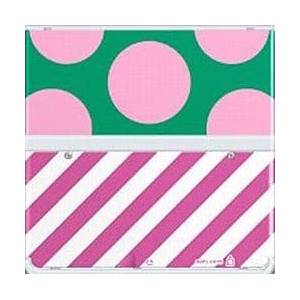 Nintendo New 3DS - Cover Plates No.017 - Dot & Stripe [Used / Loose]