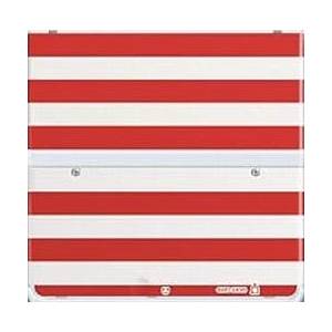 Nintendo New 3DS - Cover Plates No.043 - Border Red White [Occasion / Loose]