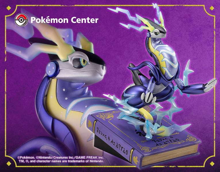 Pokémon Center Original Figure: Pokemon Scarlet and Violet - Miraidon (LIMITED EDITION) [Kotobukiya/Pokemon Center]