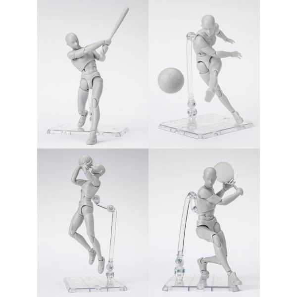 S.H.FIGUARTS: BODY-CHAN - Sports Edition DX Set (Gray Color Ver