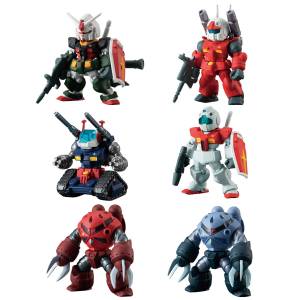 FW GUNDAM CONVERGE: Mobile Suit Gundam Set - OPERATION JABURO Ver. - 10Pack BOX (CANDY TOY)[Bandai]