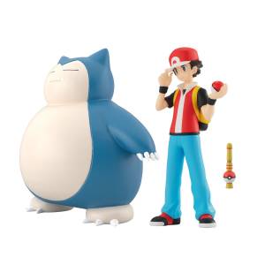Pokemon Scale World: Kanto Chihou - Red & Snorlax (REISSUE) - LIMITED EDITION [Bandai]