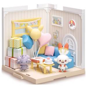Pokemon: Poke Peace House Lounge - Flambino & Psystigri (Reissue) [Takara Tomy]