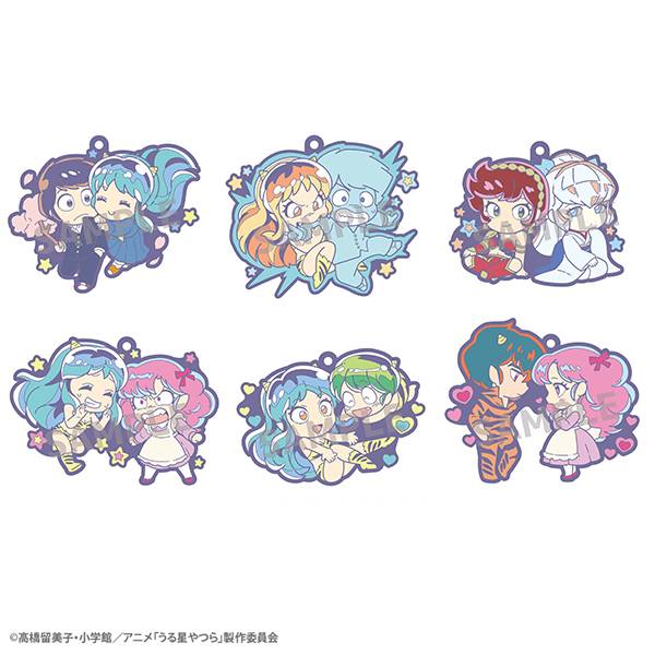 Rubber Mascot: Urusei Yatsura - Buddy Colle Collection (6pack box) [Megahouse]