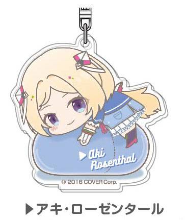Hololive: Hug Meets Vol. 2 -  02 Aki Roshenthal Acrylic Keychain  [Bandai]