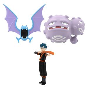 Pokemon Scale World: Kanto Chihou - Koga & Nosferalto & Smogogo (Limited Candy Toy) [Bandai]