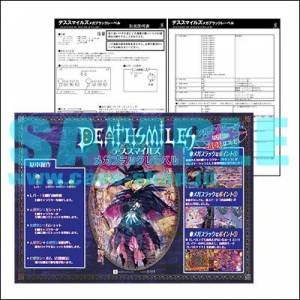 Death Smiles Mega Black Label - Intruction Card A4