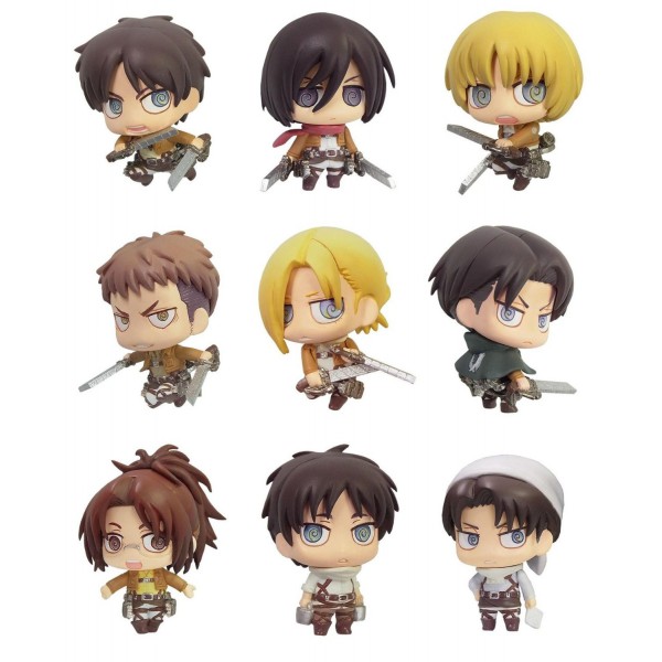 Buy Attack on Titan / Shingeki no Kyojin - Color Colle 8 packs Box ...