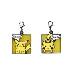 Pokemon: Pikachu Pokémon Center 25th Anniversary - Metal Keychains Set (Limited Edition) [The Pokémon Company]