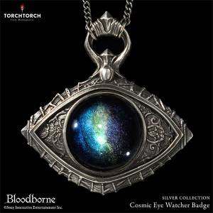 Bloodborne × TORCH TORCH Silver Collection: Cosmic Eye Watcher Badge [TORCH TORCH]