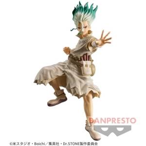 Figure of Stone World: Zoukei no Kagaku -  Dr. Stone - Ishigami Senkuu - II Ver. (Banpresto) [2da Mano]