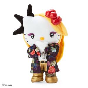 Sanrio Plush: Yoshiki x Hello Kitty - Yoshikitty (X Pose Ver.) [Sanrio]