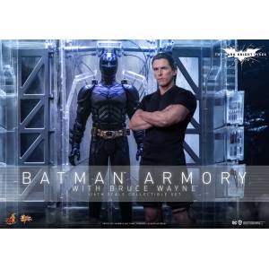 Movie Masterpiece: The Dark Knight Rises - Batman Armory with Bruce Wayne 1/6 [Hot Toys]