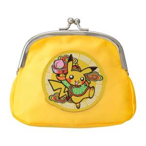 Pokemon: Pikachu Hanten - Clasp Pouch - Pikachu & Mienfoo (Limited Edition) [The Pokémon Company]