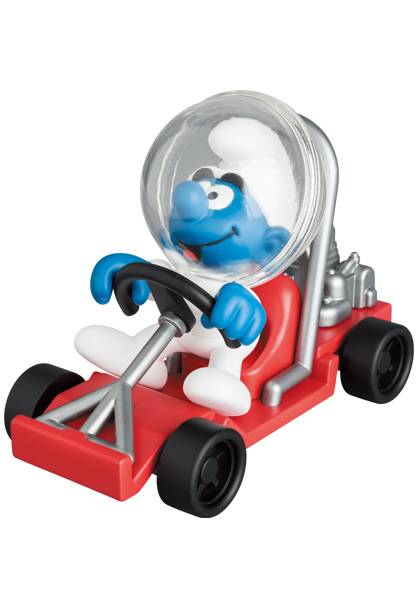 UDF: The Smurfs Series 2 - Smurf Astronaut with Moon Buggy [Medicom Toy]