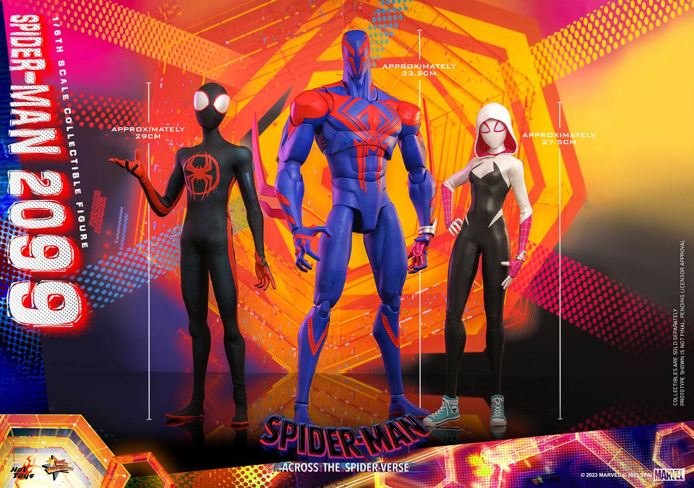 Movie Masterpiece: Spider-Man: Across the Spider-Verse - Spider-Man 2099  1/6 | Nin-Nin-Game.com, image size:1400x985