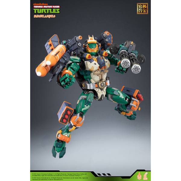 Heatboys HB0014 TMNT ミケランジェロ 合金可動フィギュア Amazon | HEATBOYS HB0014 『ティーンエイジ ミュータント
