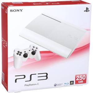 PlayStation 3 Super Slim 250GB Classic White (CECH-4000BLW) [Occasion BE]