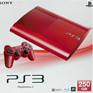 PlayStation 3 Super Slim 250GB Garnet Red [Used Good Condition]