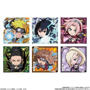 Shokugan: Naruto - Niformation Naruto Shippuden - Shinobi World Seal Wafers - 20Pack BOX (Candy Toy) [Bandai]