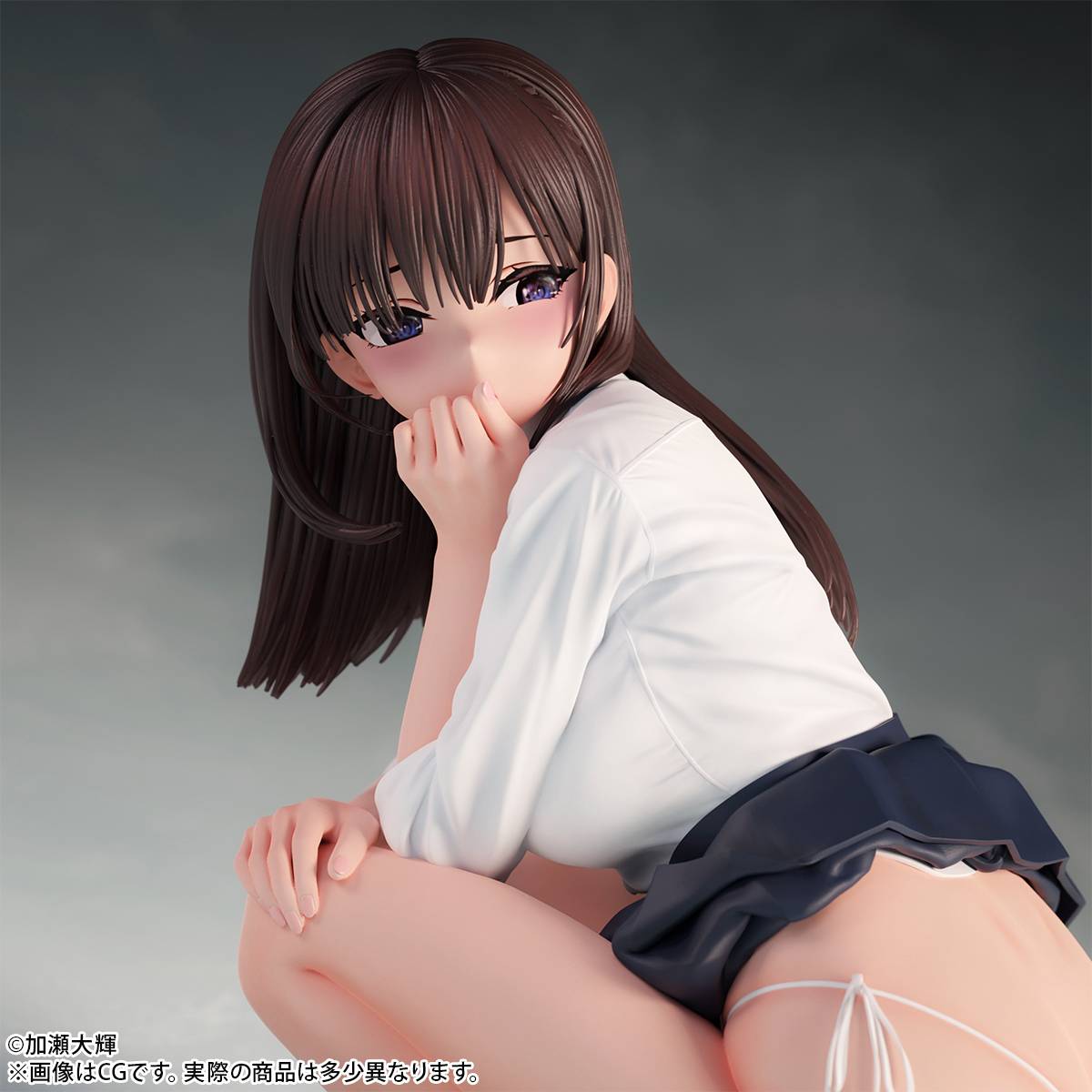Original Character: Crouching JK 1/4 - Illustrated By Kase Daiki [B'Full FOTS JAPAN]