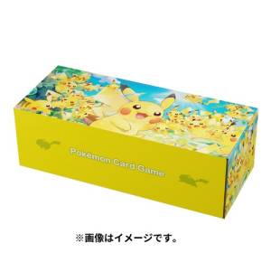 Pokemon Card Game: Pikachu Large Gathering - Long Card Box [ACCESSORY]
