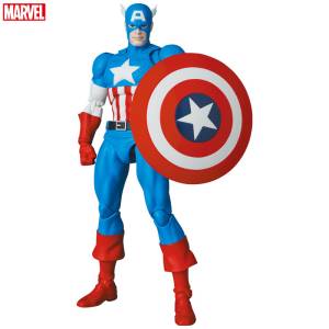 MAFEX (No.217): Captain America - Comic Ver. [Medicom Toy]