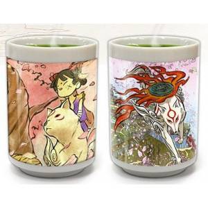 Okami Den - Tasses à Thé Thermo-Réactives [édition limitée e-Capcom]