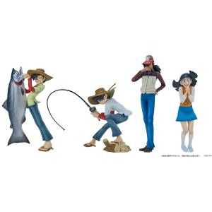 Fisherman Sanpei: 4 Figures Set [DIGSTA]